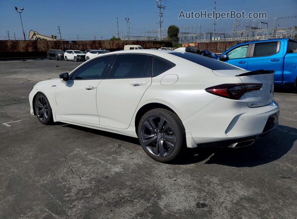 19UUB5F55PA004465 2023 ACURA TLX White Tył lewy
