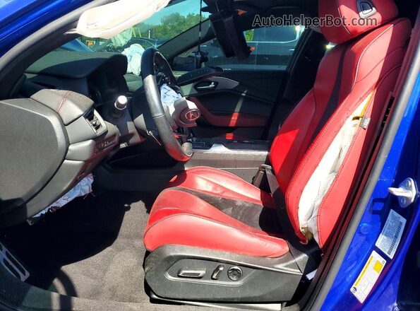 19UUB5F57MA004057 2021 ACURA TLX Blue Vista interior delantera