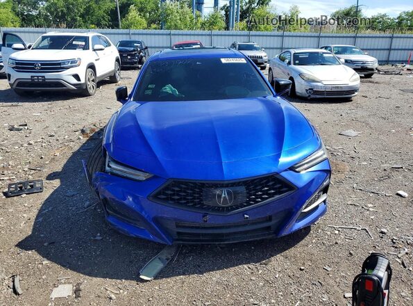 19UUB5F57MA004057 2021 ACURA TLX Blue Vista frontal