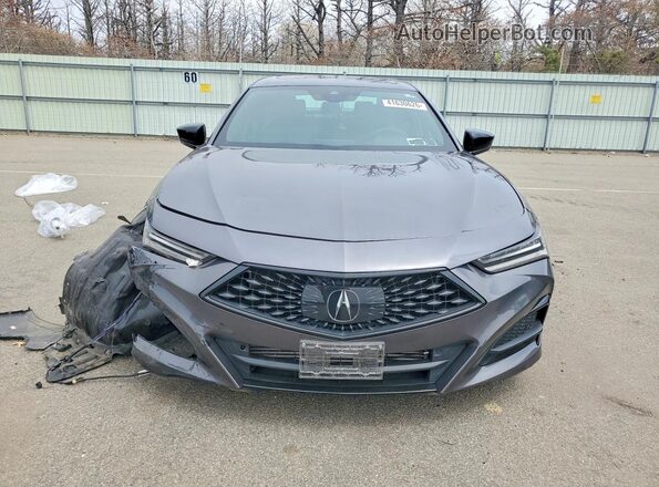 19UUB5F58NA004666 2022 ACURA TLX Gray Դիմացի տեսք