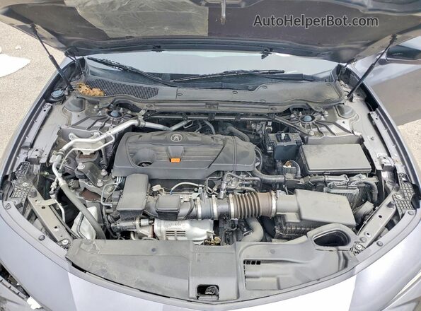 19UUB5F58NA004666 2022 ACURA TLX Gray Սալոնի հետևի տեսք