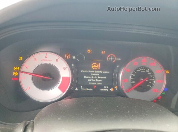 19UUB5F58NA004666 2022 ACURA TLX Gray Սարքավորումների վահանակի տեսք