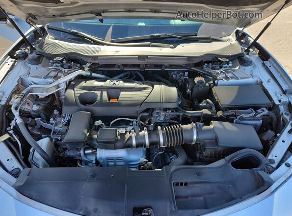 19UUB5F59MA003234 2021 ACURA TLX Серебряный Вид задней части салона