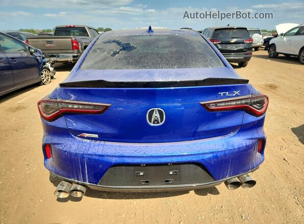 19UUB5F59MA011124 2021 ACURA TLX Blue Vista trasera