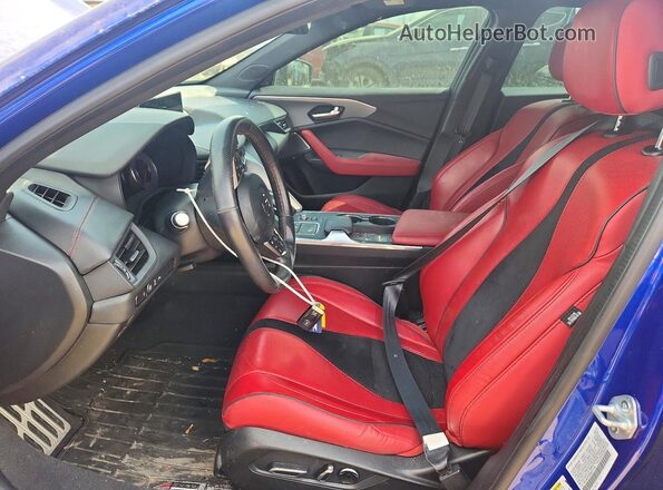 19UUB5F59MA011124 2021 ACURA TLX Blue Vista interior delantera