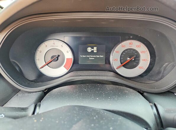 19UUB5F59MA011124 2021 ACURA TLX Blue Vista del cuadro de instrumentos
