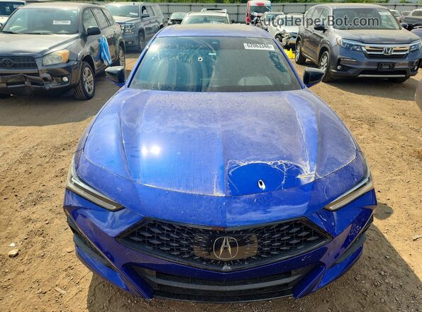 19UUB5F59MA011124 2021 ACURA TLX Blue Vista frontal