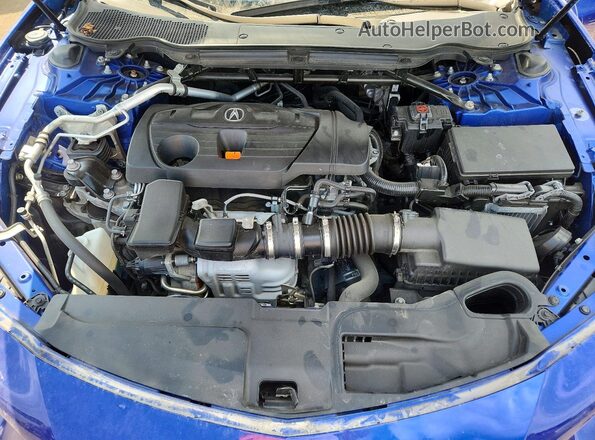 19UUB5F59MA011124 2021 ACURA TLX Blue Vista interior trasera