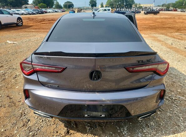 19UUB5F5XMA012704 2021 ACURA TLX Gray Rear view
