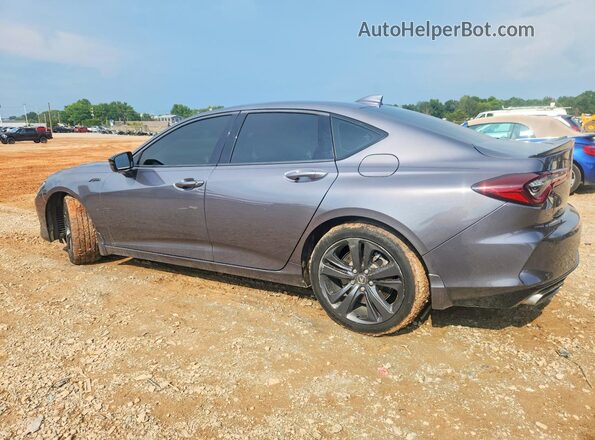 19UUB5F5XMA012704 2021 ACURA TLX Gray Rear left