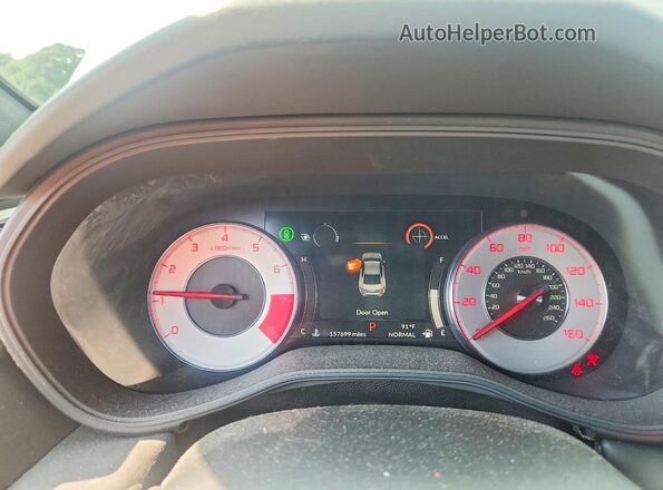 19UUB5F5XMA012704 2021 ACURA TLX Gray Instrument cluster view