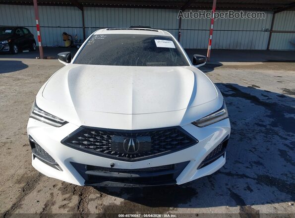19UUB5F5XMA012878 2021 ACURA TLX White წინა პანელის ხედი