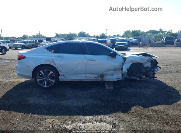 19UUB5F60MA015250 2021 ACURA TLX White უკანა სალონის ხედი