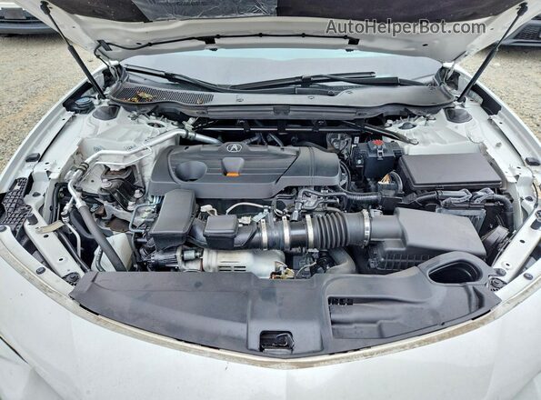 19UUB5F64MA011864 2021 ACURA TLX White Widok wnętrza z tyłu