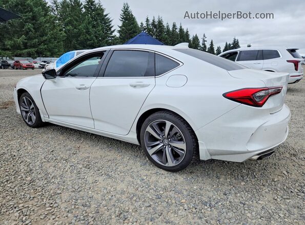 19UUB5F64MA011864 2021 ACURA TLX White Tył lewy