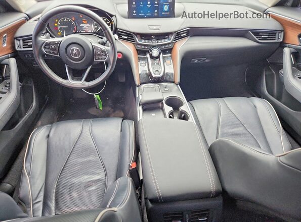 19UUB5F64MA011864 2021 ACURA TLX White Widok deski rozdzielczej