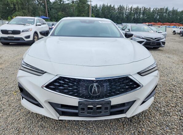 19UUB5F64MA011864 2021 ACURA TLX White Widok z przodu