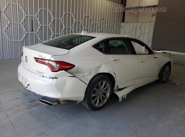 19UUB6F36MA003034 2021 ACURA TLX Белый Задняя правая четверть