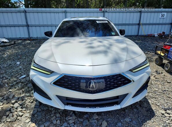 19UUB6F3XMA005918 2021 ACURA TLX White Widok z przodu