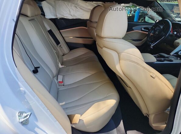 19UUB6F3XMA005918 2021 ACURA TLX White Widok tylnych siedzeń
