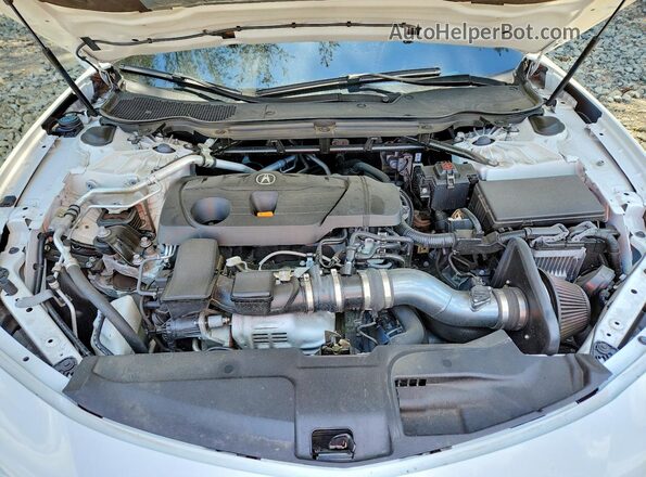 19UUB6F3XMA005918 2021 ACURA TLX White Widok wnętrza z tyłu