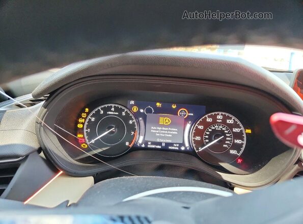 19UUB6F3XMA005918 2021 ACURA TLX White Widok zestawu wskaźników