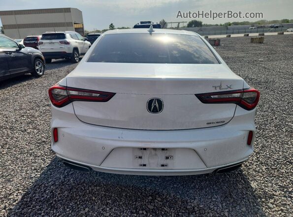 19UUB6F44MA002053 2021 ACURA TLX White Հետևի տեսք