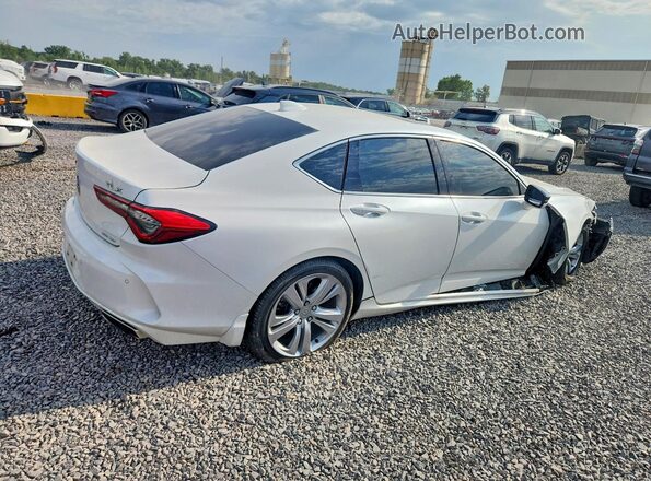 19UUB6F44MA002053 2021 ACURA TLX White Հետևի աջ