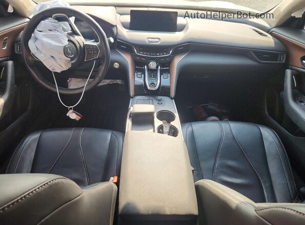 19UUB6F44MA002053 2021 ACURA TLX White Առջևի վահանակի տեսք