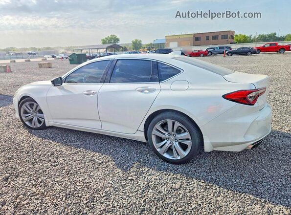19UUB6F44MA002053 2021 ACURA TLX White Հետևի ձախ