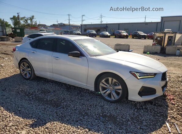19UUB6F45NA001527 2022 ACURA TLX White Delantero derecho