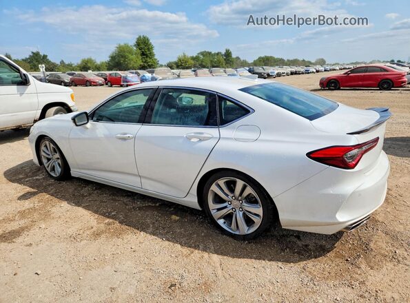 19UUB6F49MA011346 2021 ACURA TLX Белый Задняя левая четверть