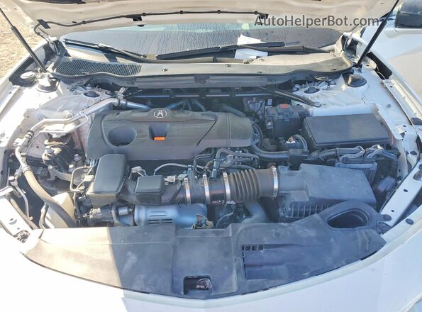 19UUB6F4XMA004602 2021 ACURA TLX White უკანა სალონის ხედი