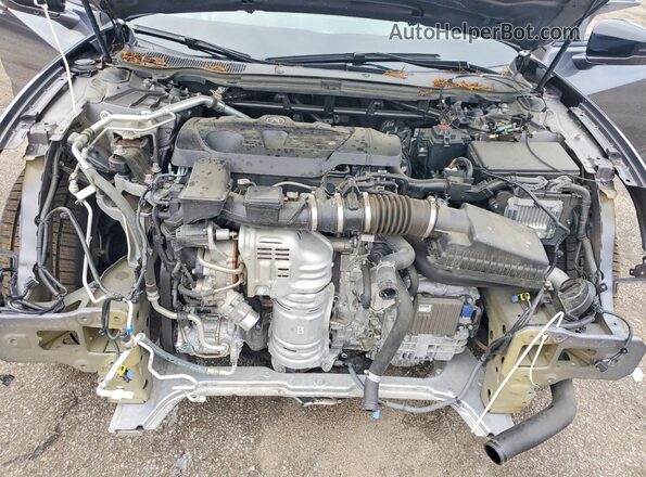19UUB6F51PA001018 2023 ACURA TLX Charcoal Widok wnętrza z tyłu