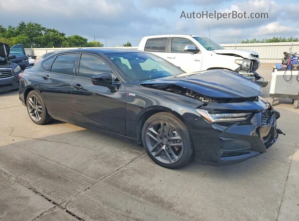 19UUB6F51SA004073 2025 ACURA TLX Черный Передняя правая четверть