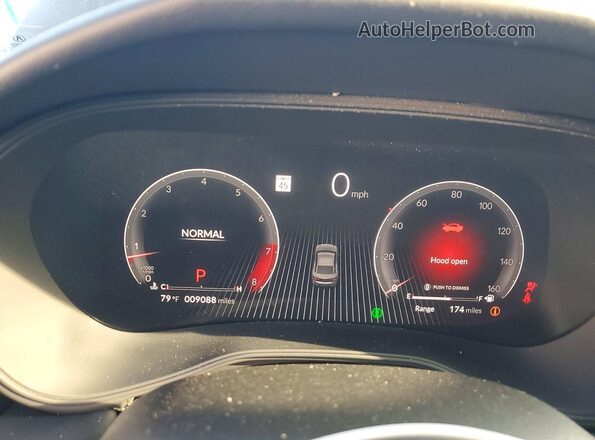 19UUB6F51SA004073 2025 ACURA TLX Черный Вид щитка приборов