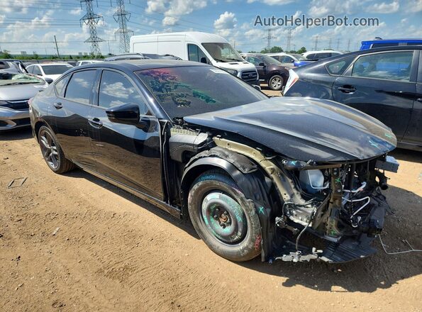 19UUB6F53SA002454 2025 ACURA TLX Black Передня права чверть
