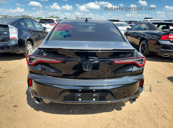 19UUB6F53SA002454 2025 ACURA TLX Black Вид ззаду
