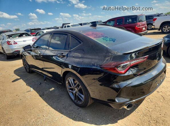 19UUB6F53SA002454 2025 ACURA TLX Black Задня ліва чверть