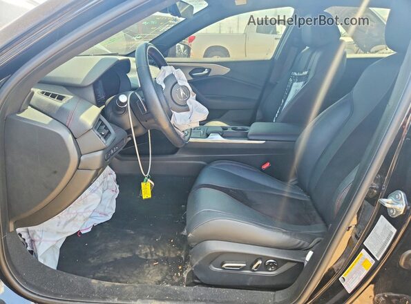 19UUB6F53SA002454 2025 ACURA TLX Black Вид салону спереду