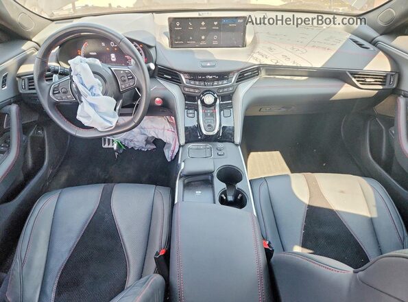 19UUB6F53SA002454 2025 ACURA TLX Black Вид панелі приладів
