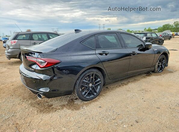 19UUB6F54RA001758 2024 ACURA TLX Black Rear right