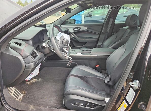 19UUB6F54RA001758 2024 ACURA TLX Black Front interior view