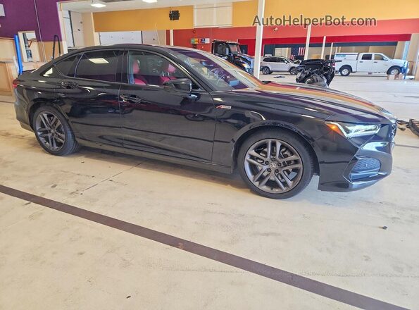 19UUB6F56SA002271 2025 ACURA TLX Черный Передняя правая четверть
