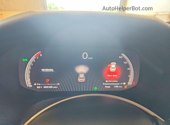 19UUB6F56SA002271 2025 ACURA TLX Черный Вид щитка приборов