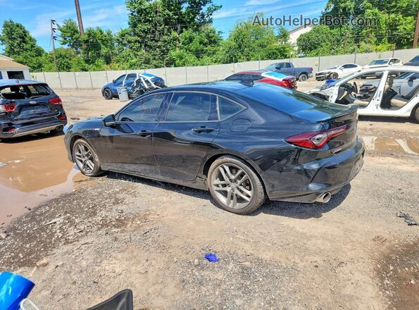 19UUB6F56SA004506 2025 ACURA TLX Черный Задняя левая четверть