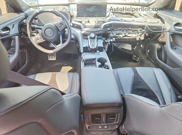 19UUB6F56SA004506 2025 ACURA TLX Черный Вид панели приборов