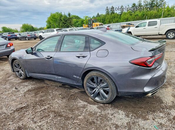 19UUB6F58NA800307 2022 ACURA TLX Gray Rear left