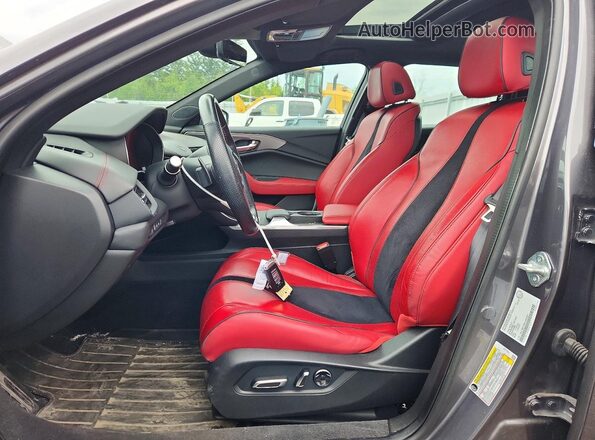 19UUB6F58NA800307 2022 ACURA TLX Gray Front interior view