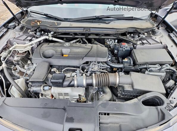 19UUB6F58NA800307 2022 ACURA TLX Gray Rear interior view